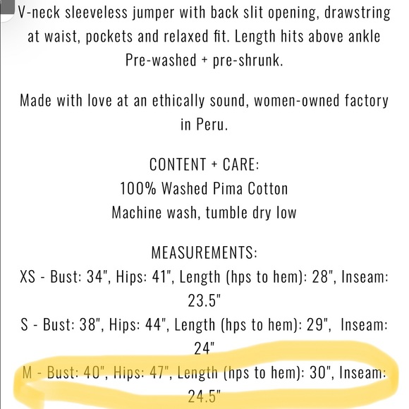 Ali golden cotton jumpsuit medium black - Picture 5 of 6